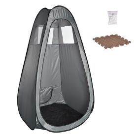 Tanning Tent Grey Window