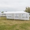 30''x10''(3 x 9m ) Seven Sides Portable Home Use Waterproof Tent with Spiral Tubes For Household;  Wedding;  Party;  Parking Shed  XH