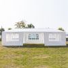 30''x10''(3 x 9m ) Seven Sides Portable Home Use Waterproof Tent with Spiral Tubes For Household;  Wedding;  Party;  Parking Shed  XH