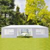 30''x10''(3 x 9m ) Seven Sides Portable Home Use Waterproof Tent with Spiral Tubes For Household;  Wedding;  Party;  Parking Shed  XH