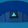 vidaXL Camping Tent 4 Persons Navy Blue/Light Blue