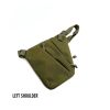 Men's Nylon Shoulder Bag; Multifunctional Concealed Tactical Storage Bag; Holster