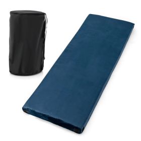 Hiking Outdoor Camping Lightweight Portable Sleeping Pad (Color: Dark Blue, Type: Sleeping Pad)