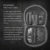 First Aid MOLLE Bag for First Aid Kits (IFAK) | Emergency;  Backpacking;  Travel;  Tactical;  Go Bag;  Bug Out Bag;  72 Hour Kit;  Essentials;  EDC;