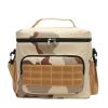 Waterproof Camouflage Insulated Lunch Bag For Picnic; Camping; Office; School