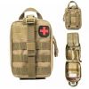 Tactical First Aid Medical Bag Army Car Pouch